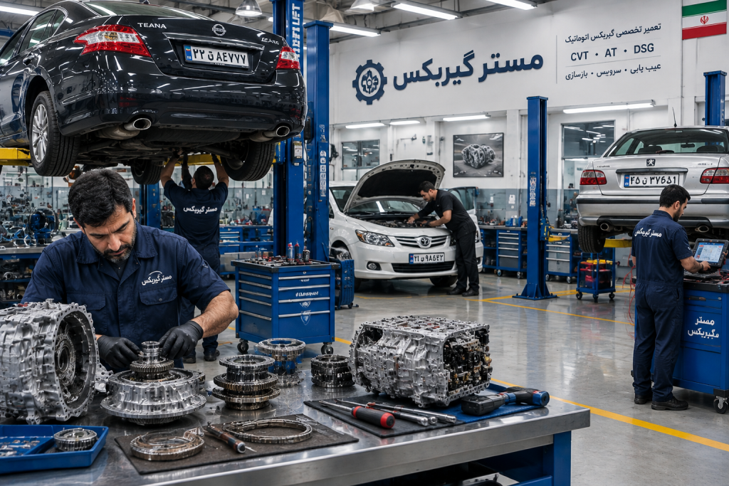 تعمیر گیربکس تیانا