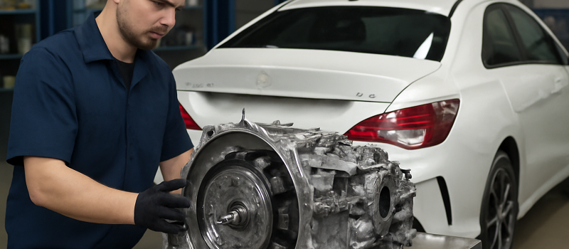 تعمیر گیربکس اتوماتیک بنز cla45