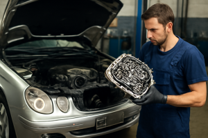 تعمیر گیربکس اتوماتیک بنز e230