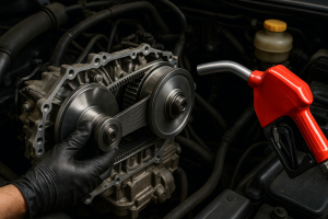 تاثیر تعمیر گیربکس cvt در مصرف سوخت