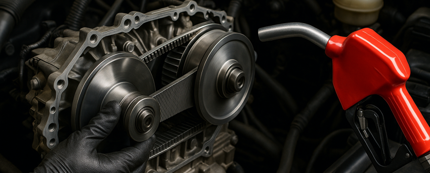 تاثیر تعمیر گیربکس cvt در مصرف سوخت