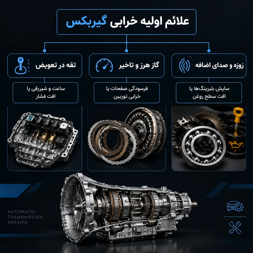 تعمیر گیربکس جیلی